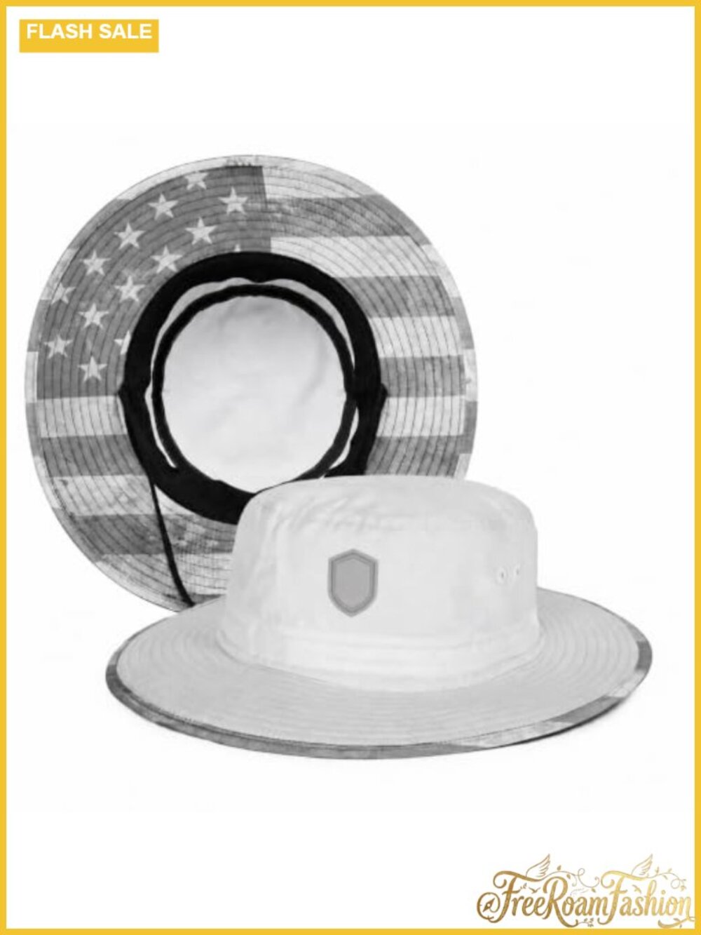 Bucket Hat UV 50+ Sun Protection Adjustable Moisture Wicking